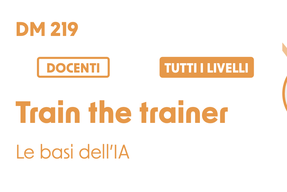 DM 219 - Train the trainer