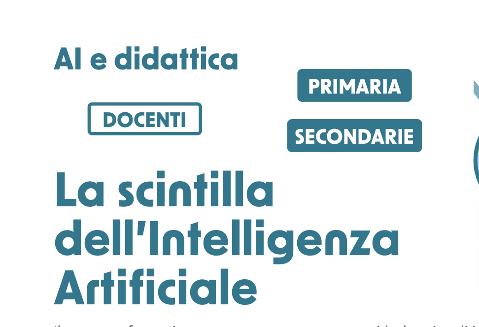 Al e didattica - La scintilla dell'Intelligenza Artificiale
