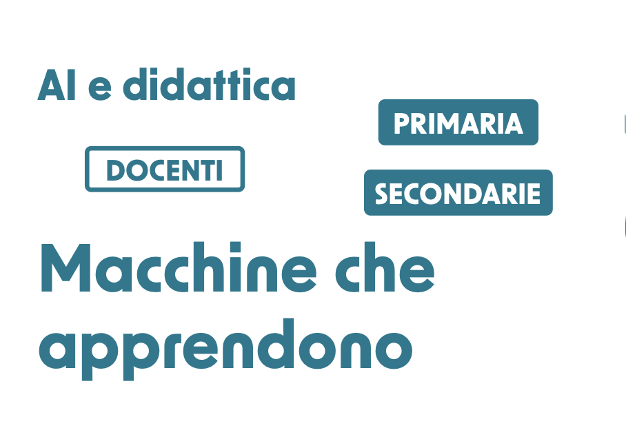 Al e didattica - Macchine che apprendono