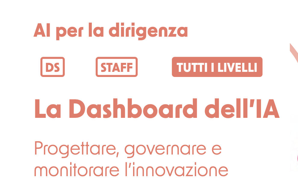 Al e dirigenza - La Dashboard dell'IA a scuola