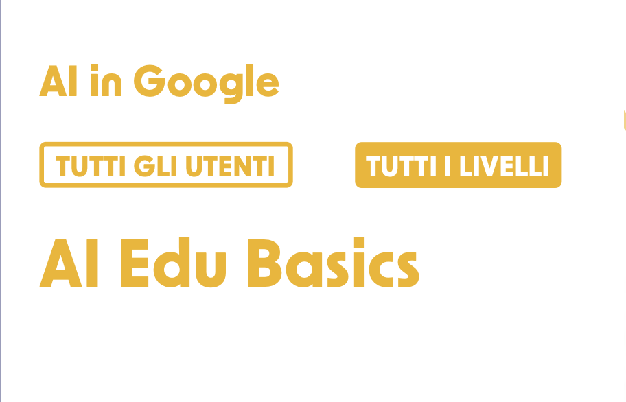 Al in Google - Al Edu Basics